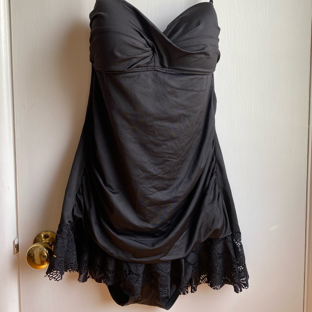 One piece bathing suit